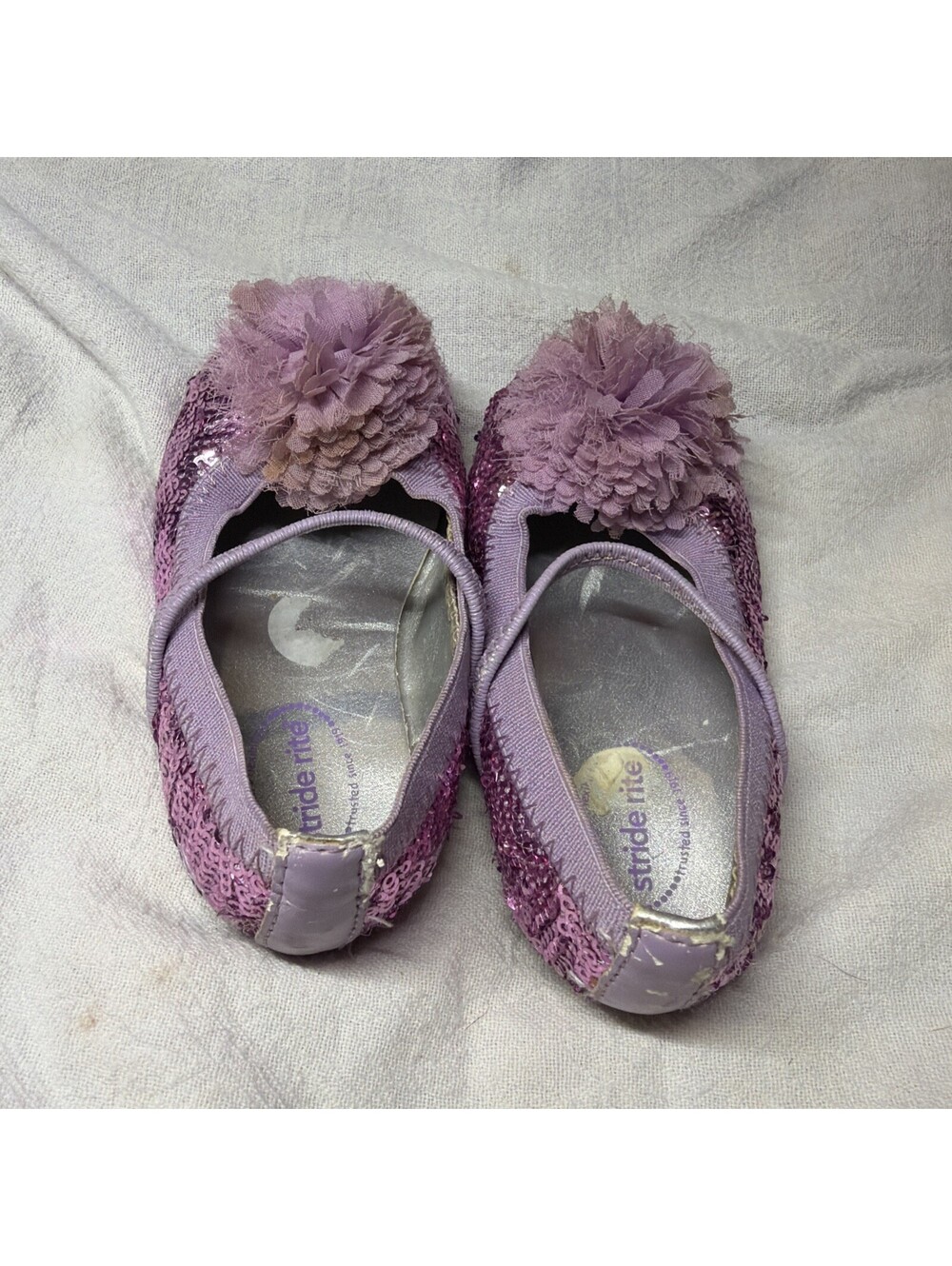 stride rite buffy Magenta shoes size 5m